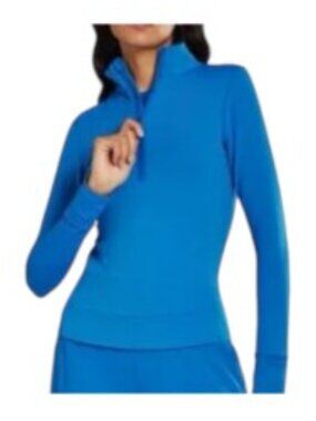 NWT Greyson Halley Quarter Zip in Blue Bird Medium